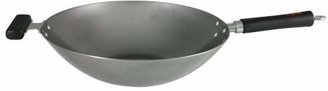 Camilla And Marc Swift Spice 34 cm Professional Heavy Gauge Carbon Steel Wok with 2 Phenolic Staycool Handles
