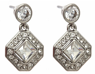 Carolee Crystal Diamond Drop Earrings