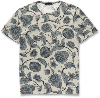 Burberry Printed Fine Cotton-Jersey T-Shirt