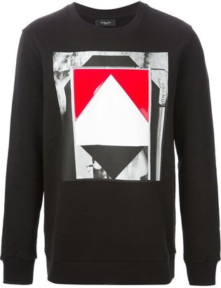 Givenchy geometric panel sweatshirt