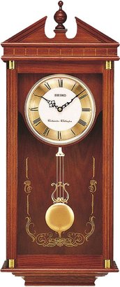 Seiko Oak Pendulum Wall Clock - QXH107BLH