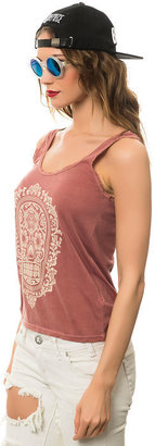 Obey The Day Of The Dead Floral Tank