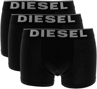 Diesel Underwear Kory Three Pack Boxers Black