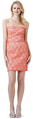 Adrianna Papell Strapless Lace Dress