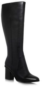 Nine West Black 'Nathanlie' Mid block heeled knee high boots