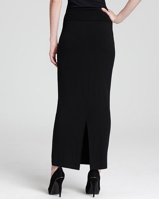 Eileen Fisher Foldover Maxi Straight Skirt