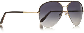 Victoria Beckham Palomino aviator metal sunglasses