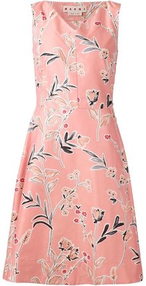 Marni floral print dress