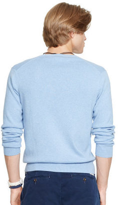 Polo Ralph Lauren Pima Cotton V-Neck Sweater