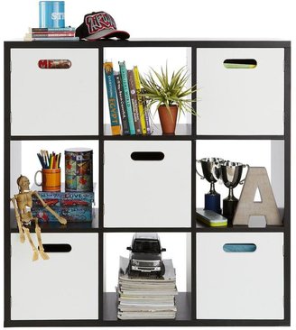 Kidspace Kube 3 X 3 Shelf And Cupboard Storage Unit