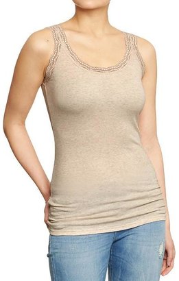 Old Navy Women's Lace-Trim Perfect Tanks