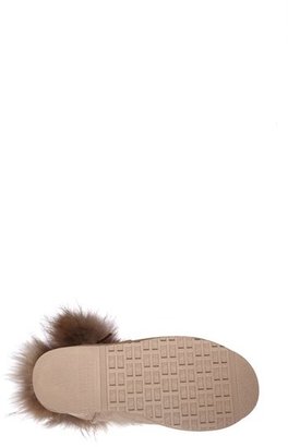 Koolaburra 'Trishka' Genuine Fox Fur & Shearling Short Boot (Women)