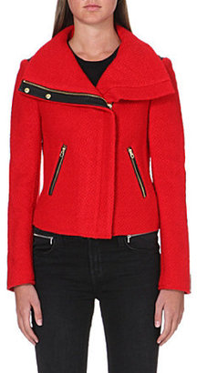 Juicy Couture Panelled wool-blend jacket