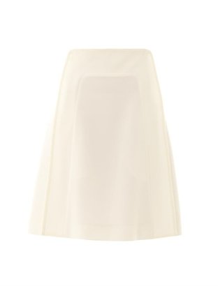 Chloé Crepe A-line skirt