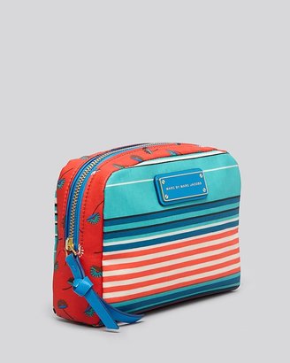 Marc by Marc Jacobs Cosmetic Case - Coated Canvas Stripe