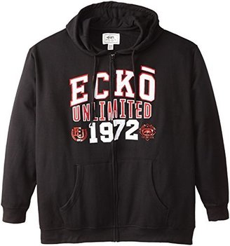Ecko Unlimited Men's Big-Tall Division Fleece Zip Hoody