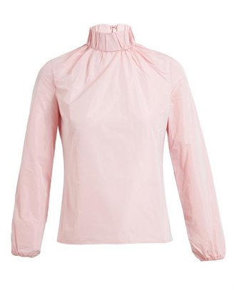 J.W.Anderson Ruched High-neck Top