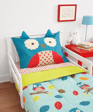 Skip Hop Zoo Four-Piece Owl Toddler Bedding Set