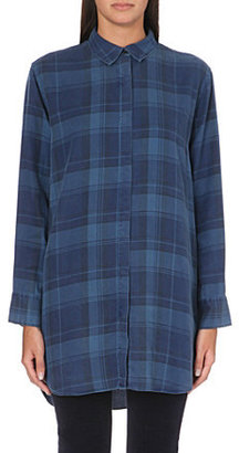 MiH Jeans Oversized checked shirt