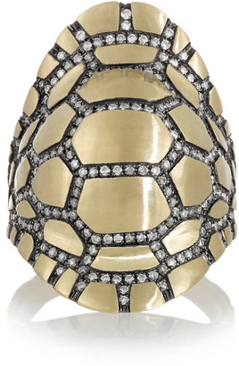 Tortuga Venyx 9-karat gold diamond ring