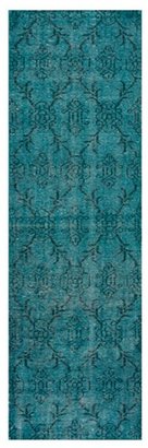 nuLOOM Jasa overdyed-style Hand-knotted runner