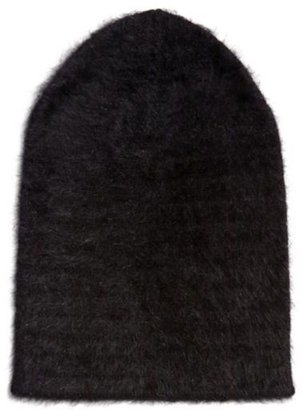Helmut Lang Veneered Angora Hat