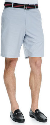 Peter Millar Woven Pincord Shorts, Navy