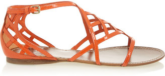 Tory Burch Amalie patent-leather sandals