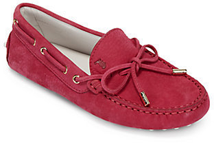 Tod's Kid's Suede Driver Loafer