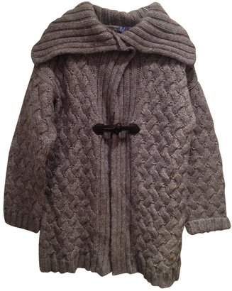 Trussardi JEANS Grey Wool Knitwear