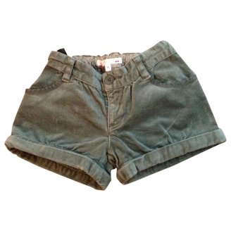 Bonpoint Velour shorts