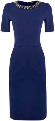 Paul Smith Black Label Shift dress with embellished collar