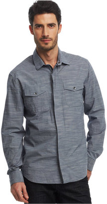 Kenneth Cole Reaction Two-Pocket Shirt-Jacket