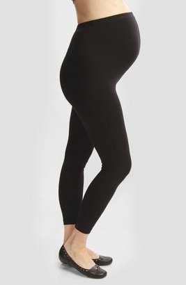 Japanese Weekend Over the Belly Maternity Leggings
