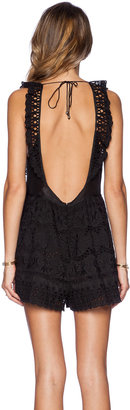 Zimmermann Trinity Embroidery Playsuit