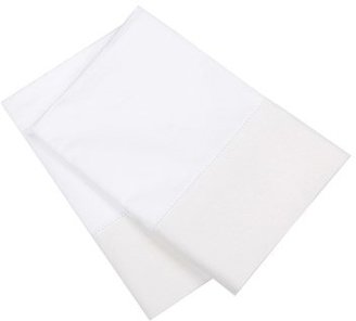 Blissliving Home 'Mayfair White' Cotton Sateen Standard Pillowcase