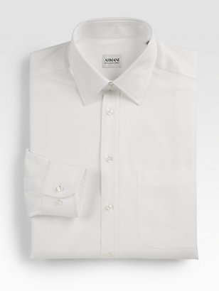 Armani Collezioni Classic-Fit Dress Shirt