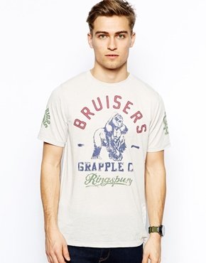 Ringspun Bruisers T-Shirt - Gray