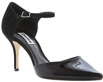 Dune Claudia two-part heeled court shoes