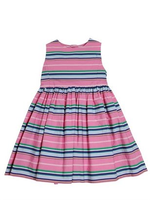 Ralph Lauren Childrenswear - Striped Cotton Poplin Dress