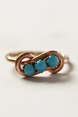 Anthropologie shopFiligree Vintage Turquoise Knot Ring