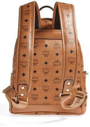 MCM 'Small - Visetos' Studded Backpack