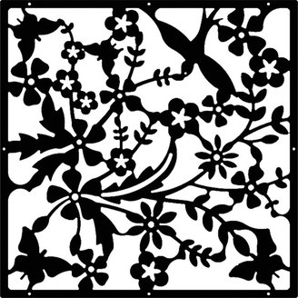 Linea Sactuary Black decorative panel