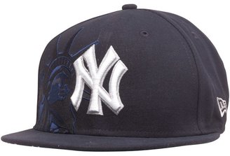 New Era MLB 9Fifty Liberty New York Yankees Snap Back Cap Navy