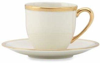 Lenox Tuxedo Gold Demitasse Cup and Saucer