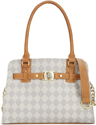 Marc Fisher Checkmate Belted Satchel