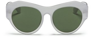 x Linda Farrow angular acetate sunglasses
