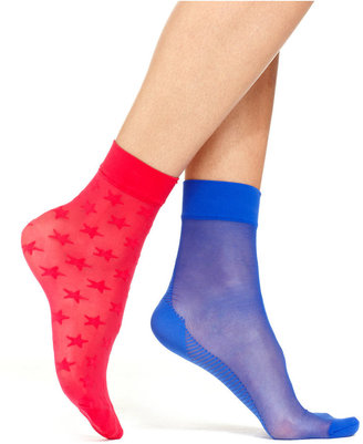 Pretty Polly Stars & Stripes Americana Ankle Socks