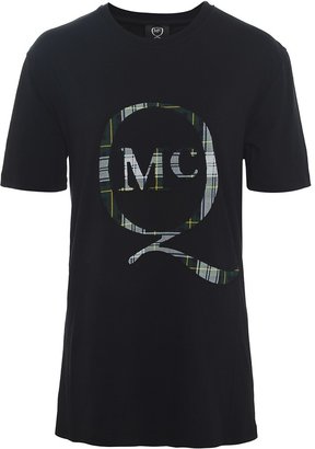 McQ Tartan Logo T-Shirt