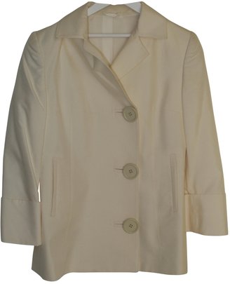 CNC Costume National Ecru Silk Jacket